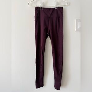 Victoria's Secret Purple Leggings with Pockets